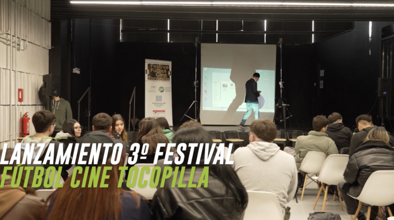 Lanzamiento 3er Festival Fútbol Cine Tocopilla